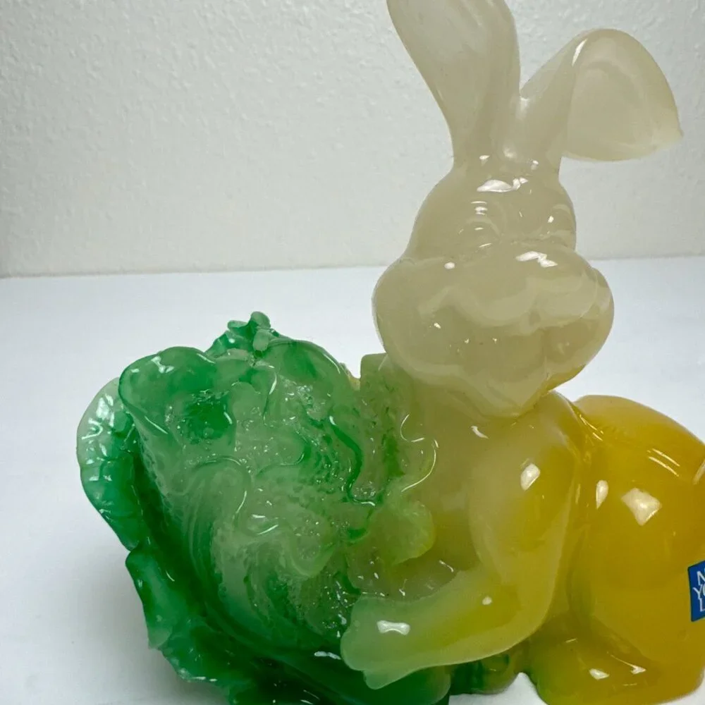 NEW Zodiac Jade Rabbit  ART  Collectible
